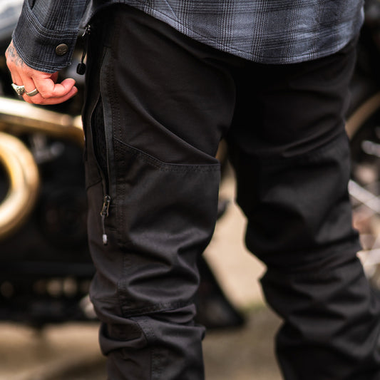 BOBHEAD Casual Combat Cargo Pant Black Camo – Þægilegar og slitsterkar buxur fyrir daglega notkun