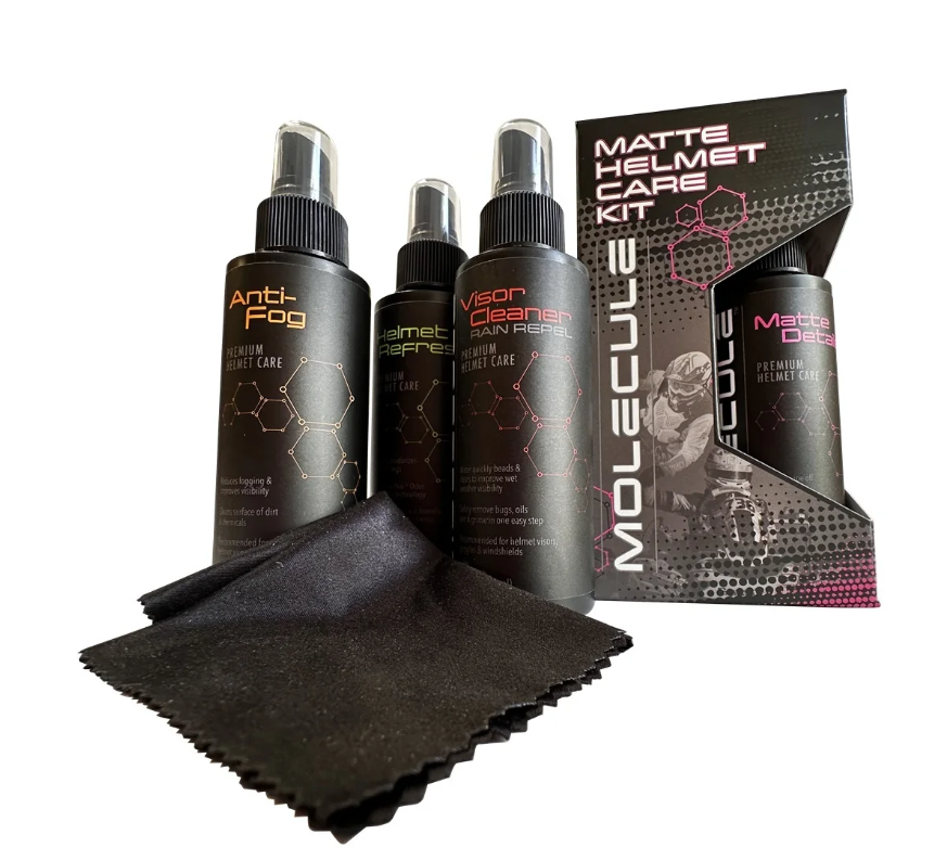 MOLECULE Matte Helmet Care Kit