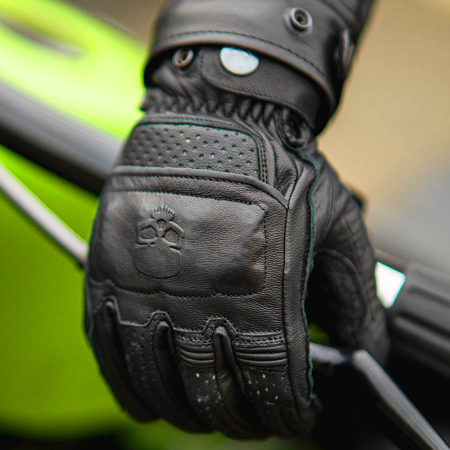 BOBHEAD Protective Glove Reaper Leather – Leðurhanskar með sveigjanlegri hnúavörn