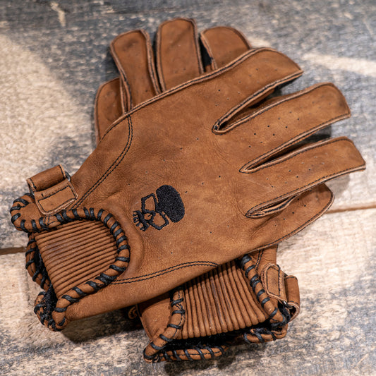 BOBHEAD Protective Glove Musket MRK2 Brown – Klassískir leðurhanskar með CE Level 1 vörn