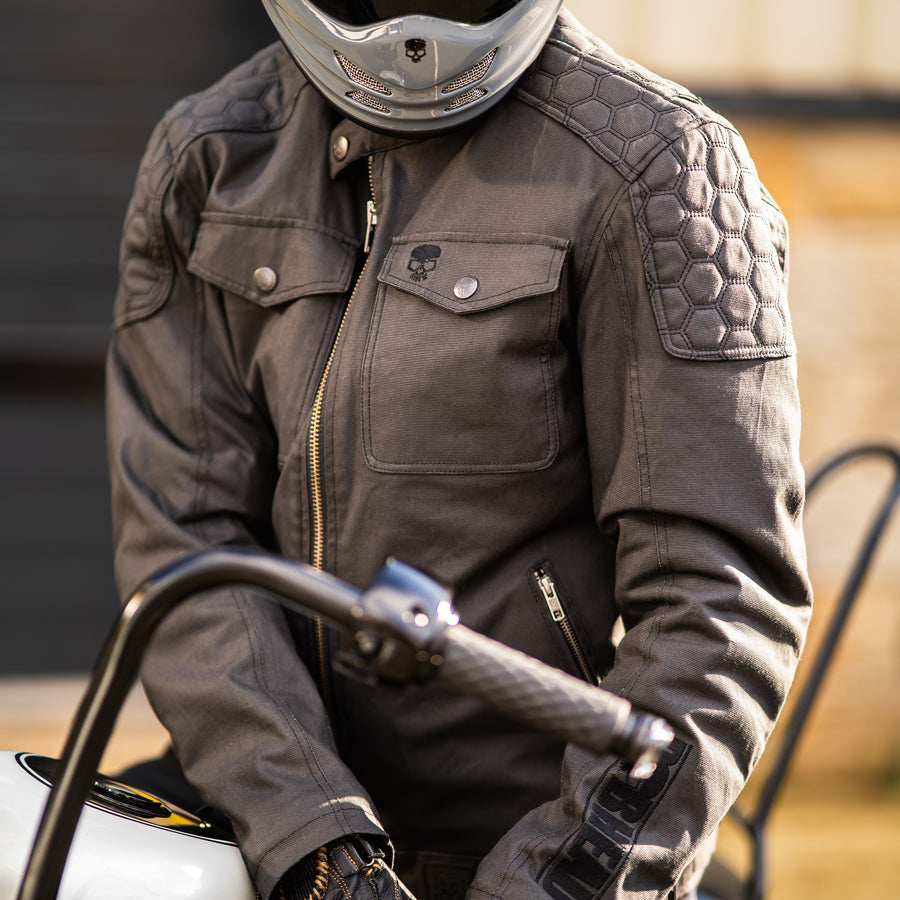 BOBHEAD Protective Textile Racer WP – Vatnsheldur mótorhjóla jakki með AAA vottun