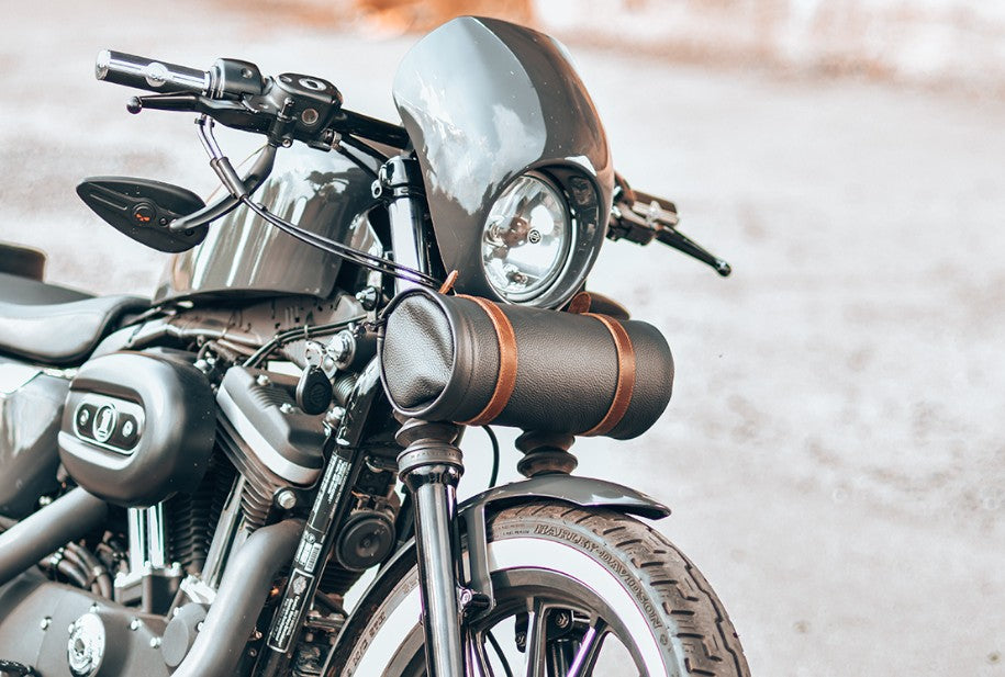 Deemmed Roller Black Cordura með brúnum ólum