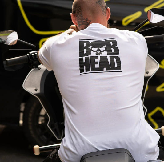 BOBHEAD OG Tech White T-SHIRT