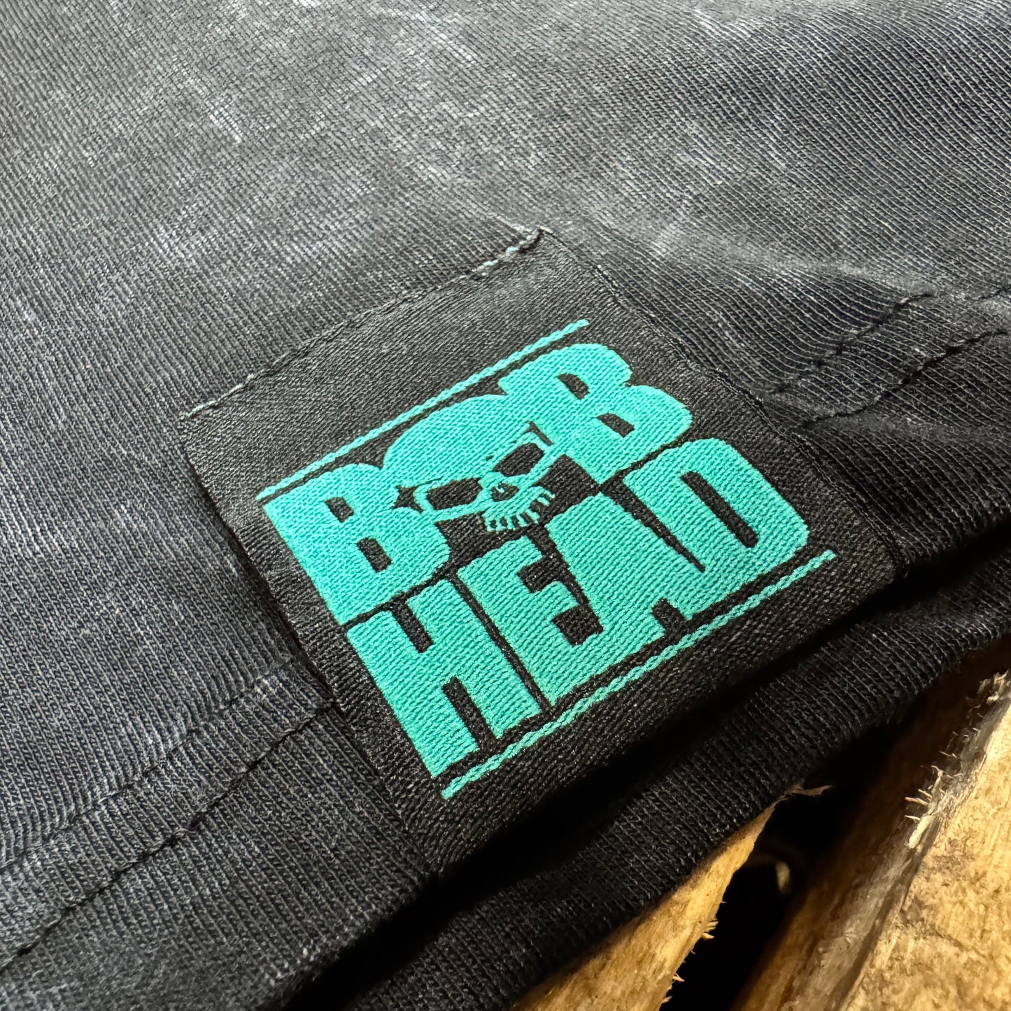 BOBHEAD Rascal Tech Tee aqua Skull