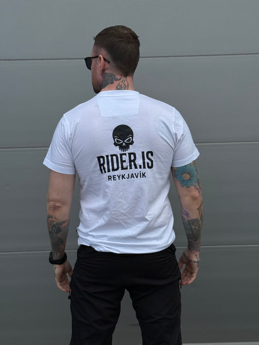 Rider.is herrabolur hvítur