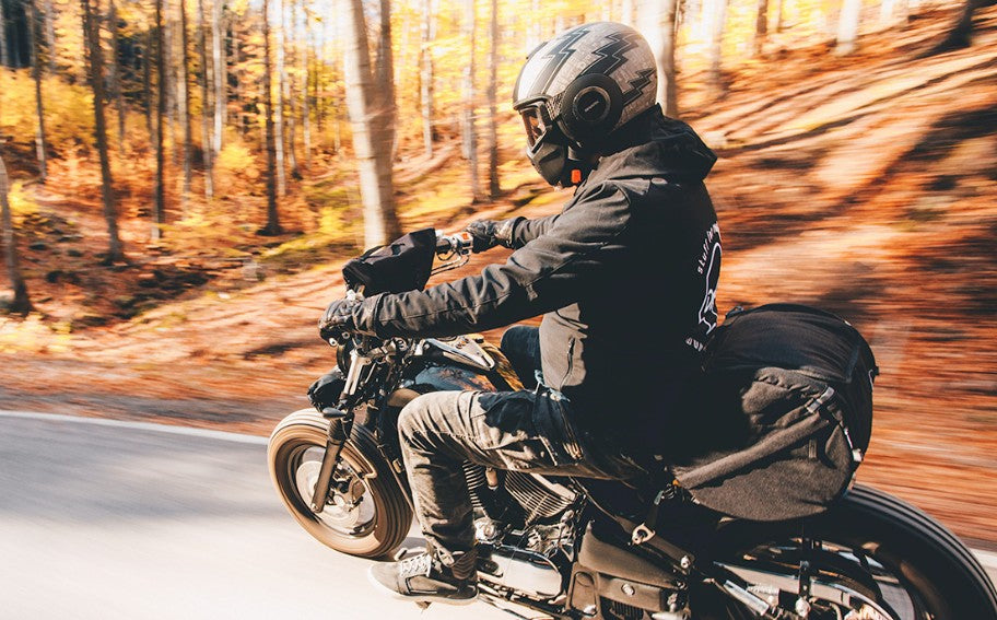 Deemeed TUBE Medium (25L) Cordura® – Vatnsheld mótorhjólataska í hólklaga hönnun