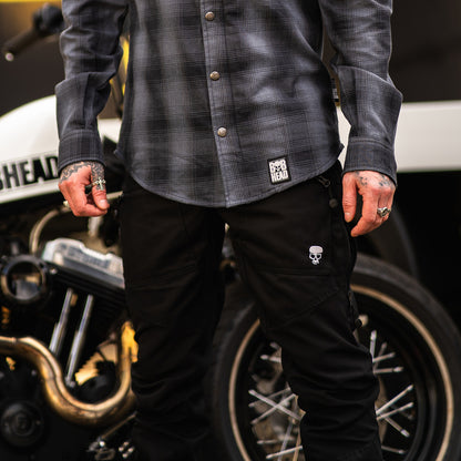 BOBHEAD Casual Combat Cargo Pant Black Camo – Þægilegar og slitsterkar buxur fyrir daglega notkun