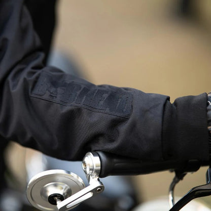 BOBHEAD Protective Bomber Jacket Black – Mótorhjóla jakki með AAA vottun