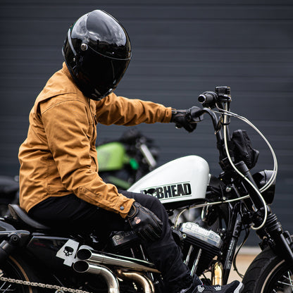 BOBHEAD Protective Shirt CAMEL - AAA vottuð mótorhjólaskyrta