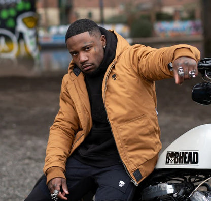 BOBHEAD Camel hversdagsjakki