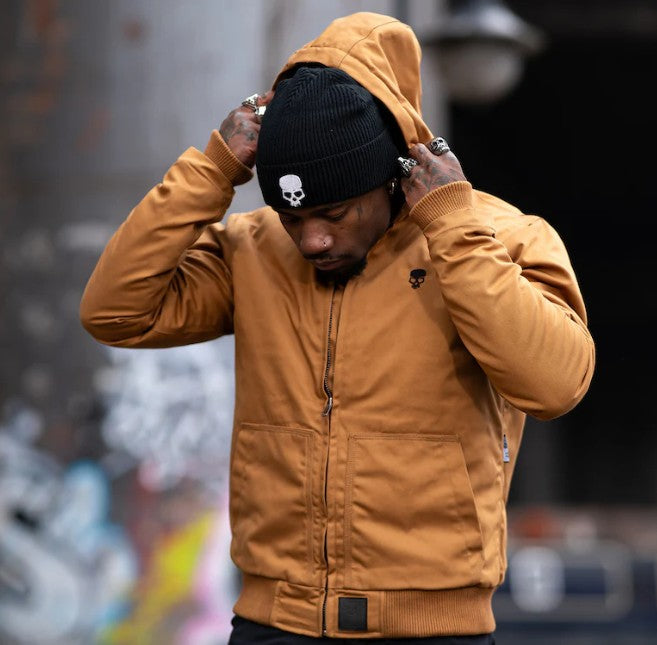 BOBHEAD Camel hversdagsjakki