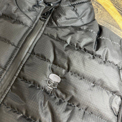 BOBHEAD All Black Padded Gillet – Svart bólstrað vesti