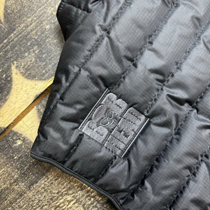 BOBHEAD All Black Padded Gillet – Svart bólstrað vesti