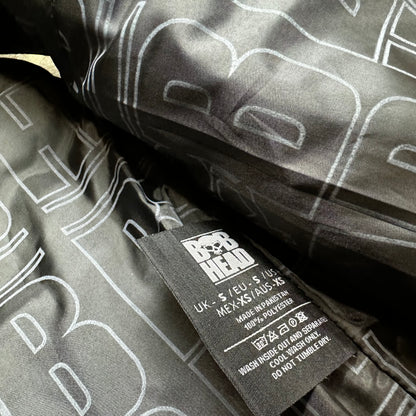 BOBHEAD All Black Padded Gillet – Svart bólstrað vesti