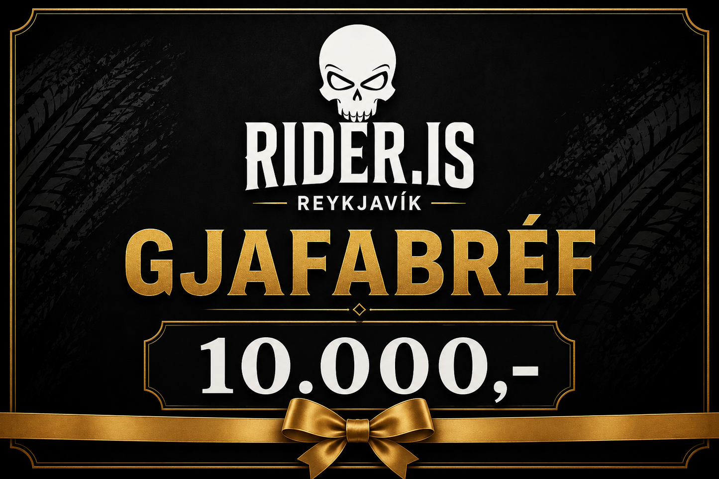 Gjafabréf Rider.is