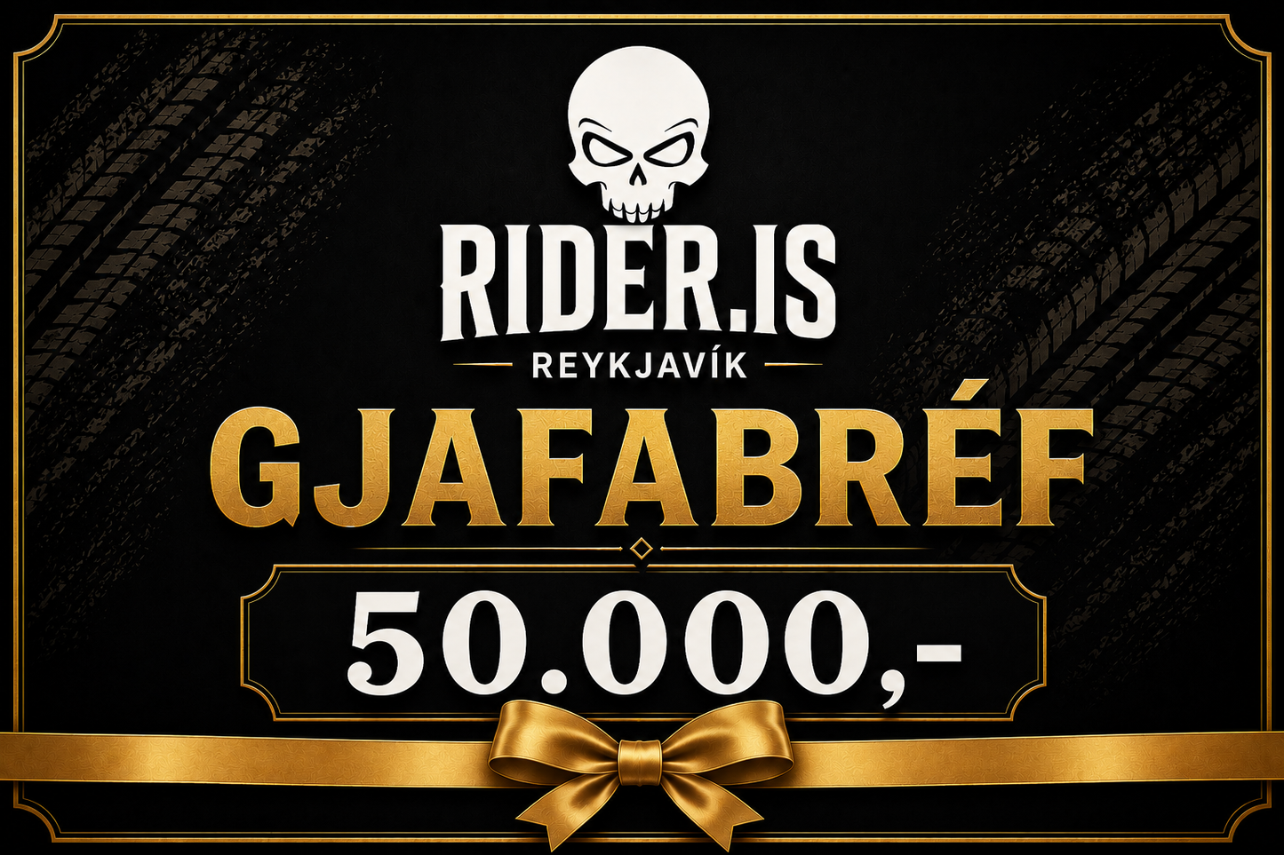 Gjafabréf Rider.is