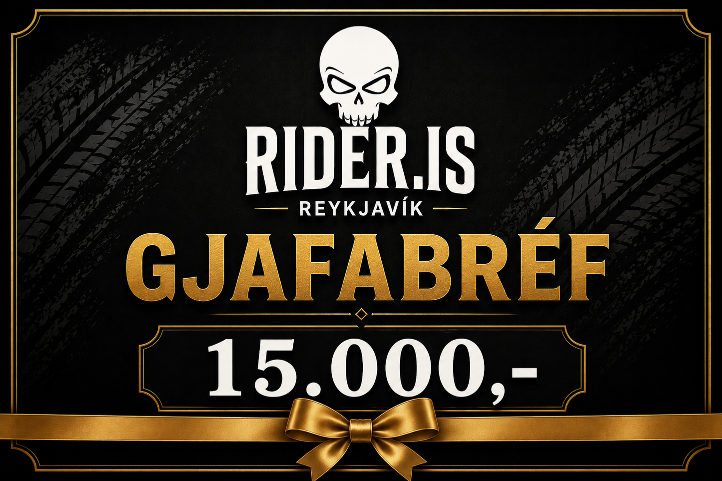 Gjafabréf Rider.is