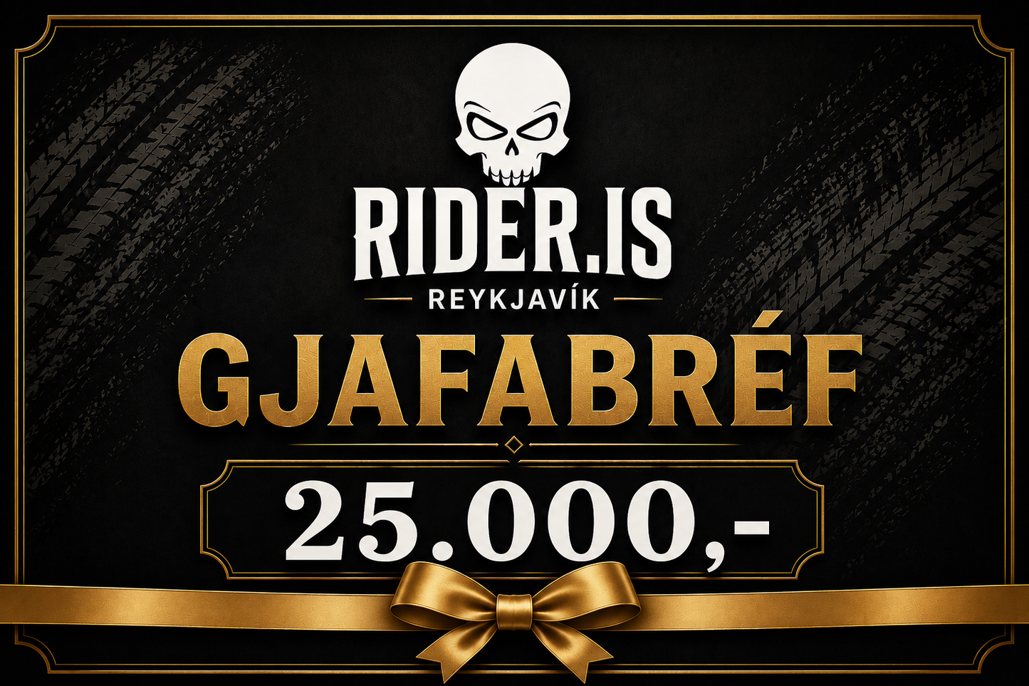 Gjafabréf Rider.is