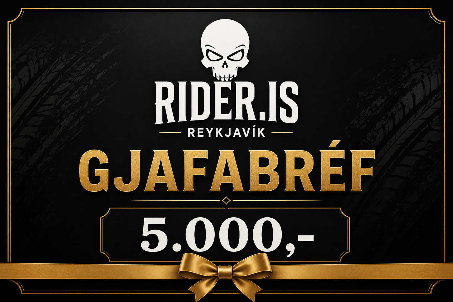 Gjafabréf Rider.is