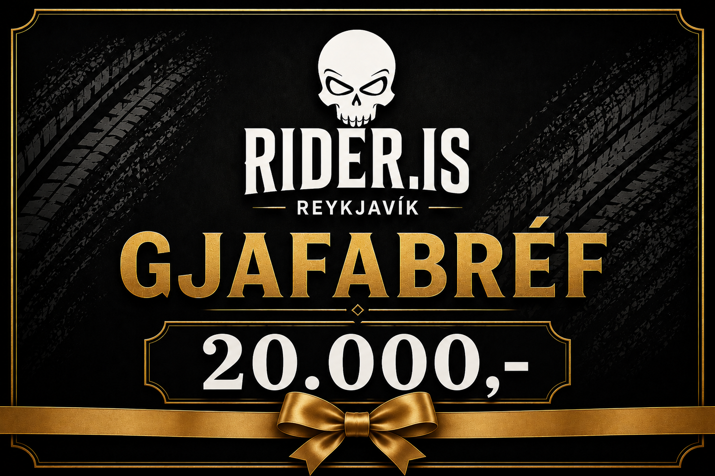 Gjafabréf Rider.is