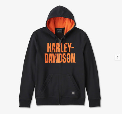 Harley Davidson - Hverdags hettupeysa rennd