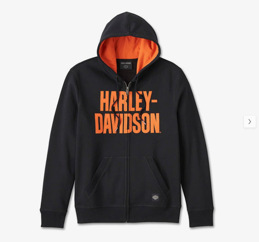 Harley Davidson - Hverdags hettupeysa rennd