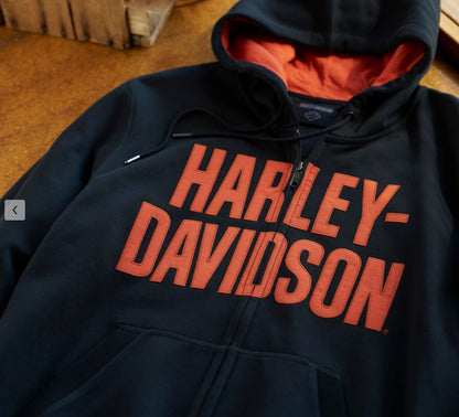 Harley Davidson - Hverdags hettupeysa rennd