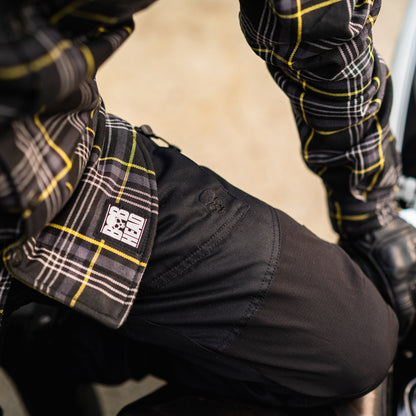 BOBHEAD Combat Pro – All Black mótorhjólabuxur (AA vottun)