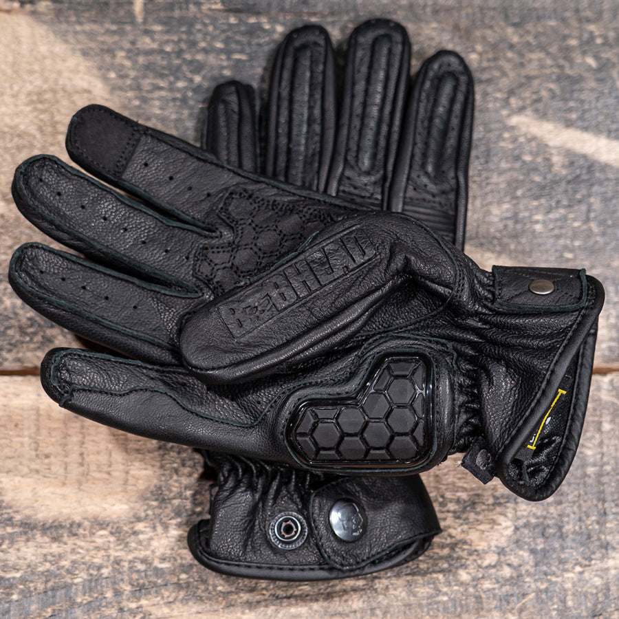 BOBHEAD Protective Glove Reaper Leather – Leðurhanskar með sveigjanlegri hnúavörn