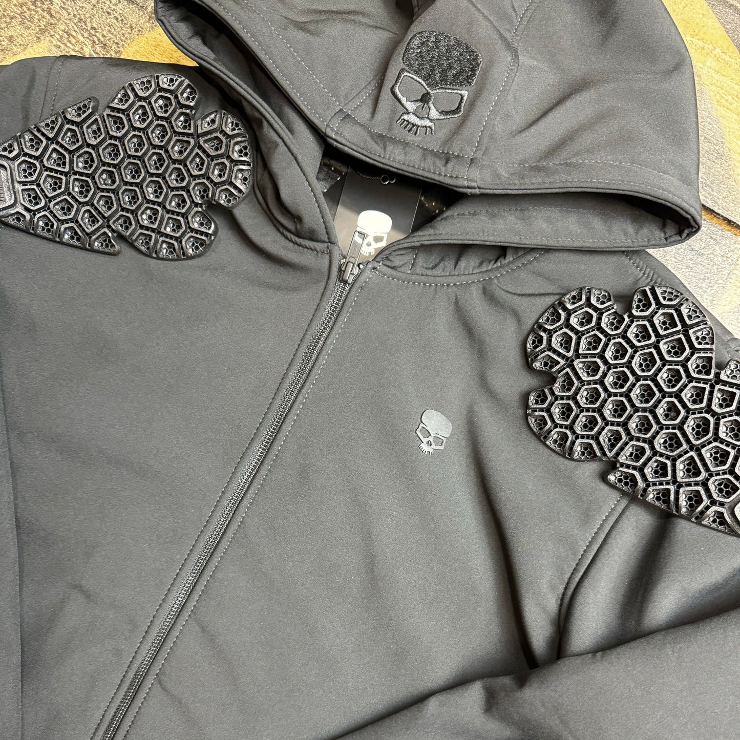 BOBHEAD Protective Hoody Softshell – Vatnsheld mótorhjóla hettupeysa með AA vottun