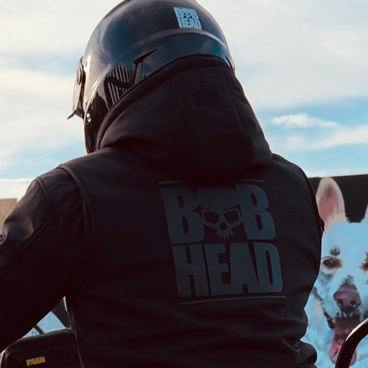 BOBHEAD Protective Hoody Softshell – Vatnsheld mótorhjóla hettupeysa með AA vottun