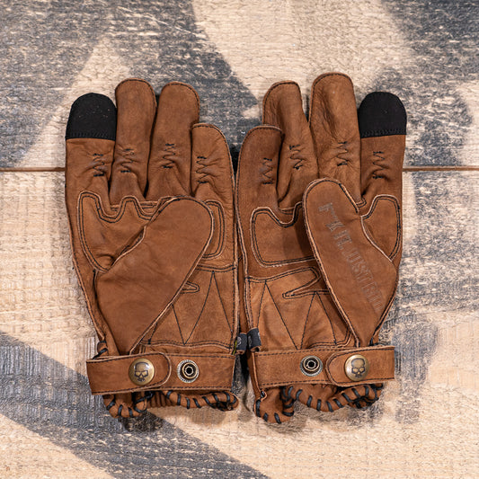 BOBHEAD Protective Glove Musket MRK2 Brown – Klassískir leðurhanskar með CE Level 1 vörn