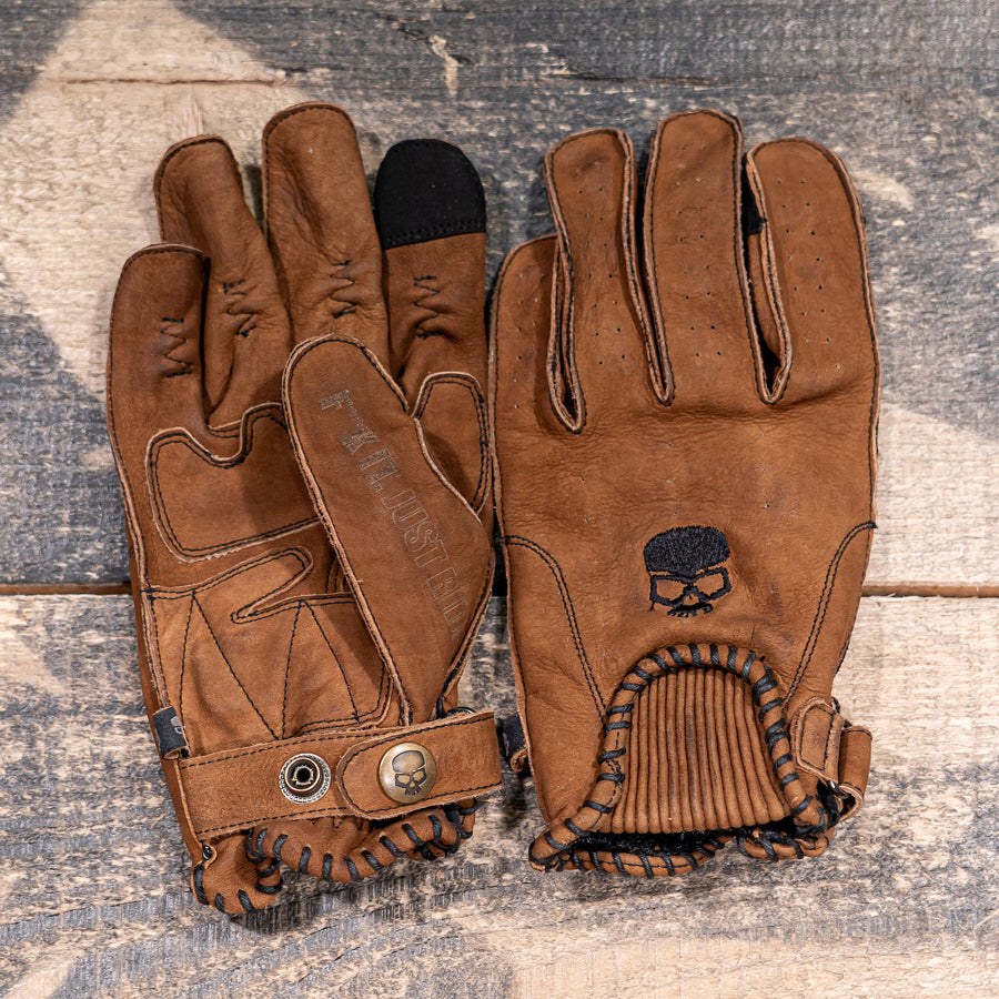 BOBHEAD Protective Glove Musket MRK2 Brown – Klassískir leðurhanskar með CE Level 1 vörn