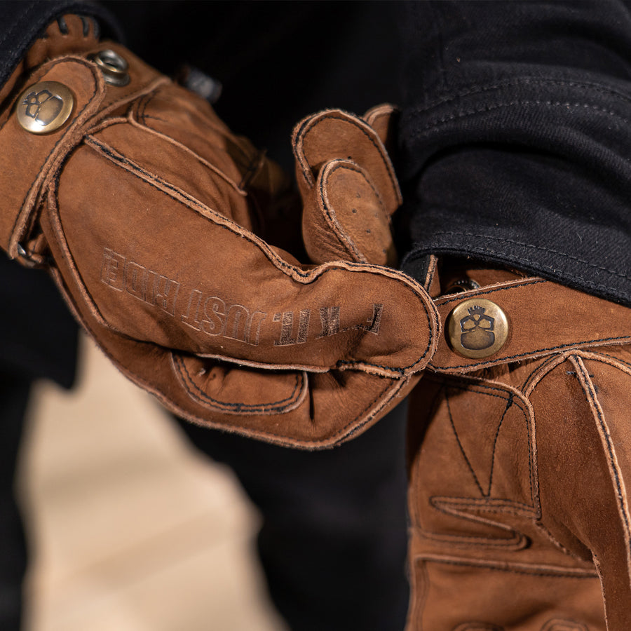 BOBHEAD Protective Glove Musket MRK2 Brown – Klassískir leðurhanskar með CE Level 1 vörn