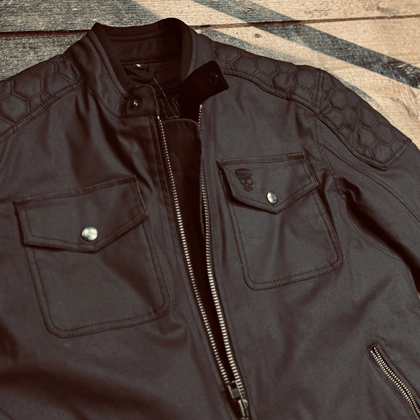 BOBHEAD Protective Textile Racer WP – Vatnsheldur mótorhjóla jakki með AAA vottun