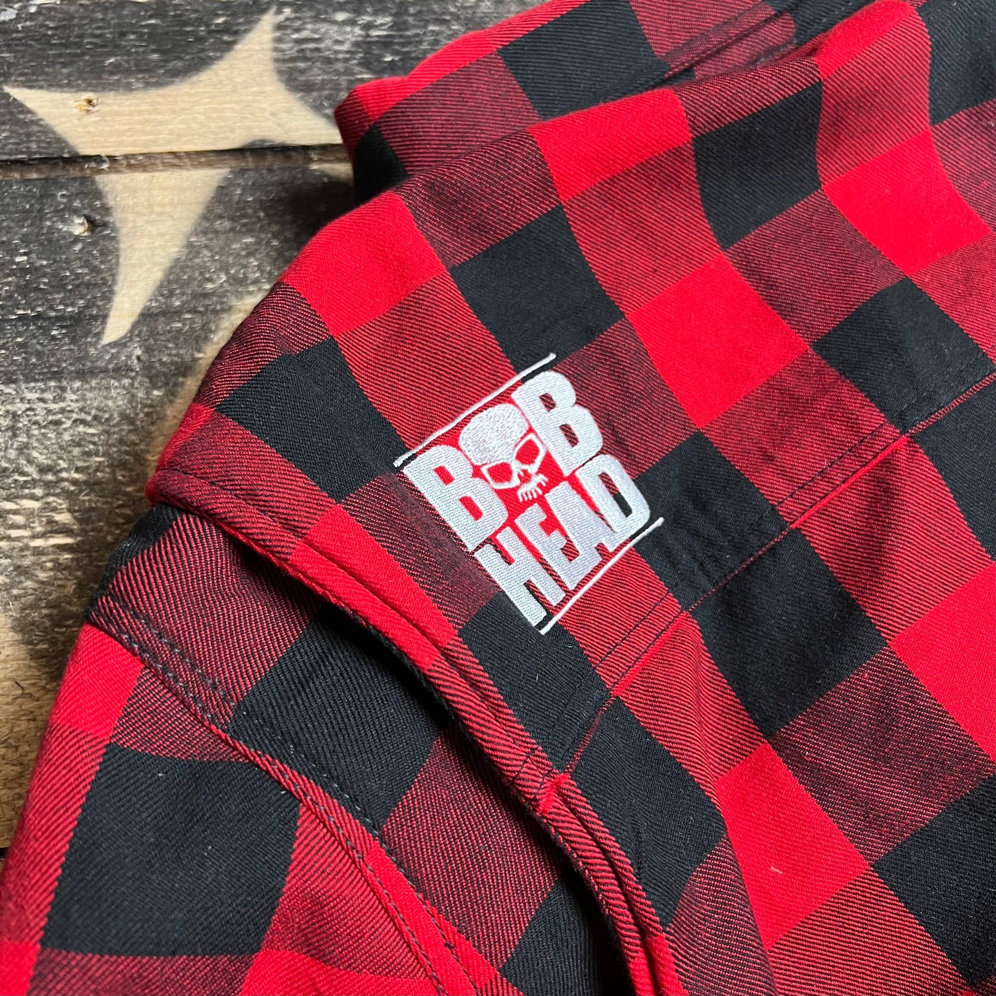 BOBHEAD Lumberjack – CE/UKCA vottaður mótorhjólaskyrta með vörn (Class AA)