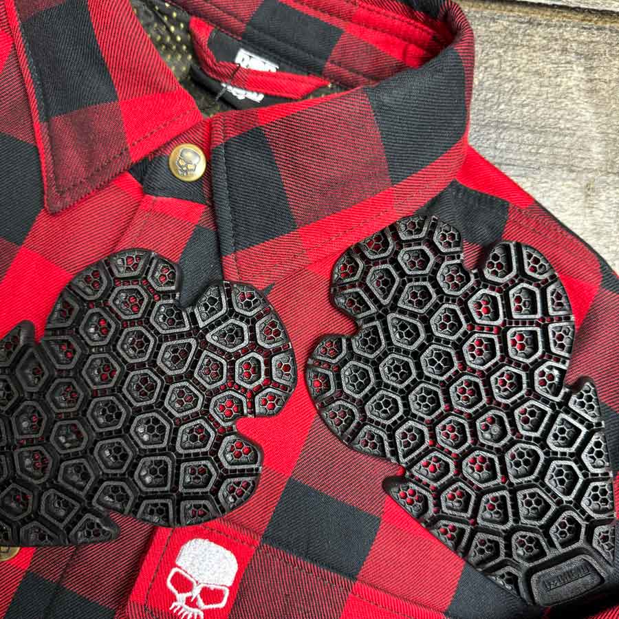 BOBHEAD Lumberjack – CE/UKCA vottaður mótorhjólaskyrta með vörn (Class AA)