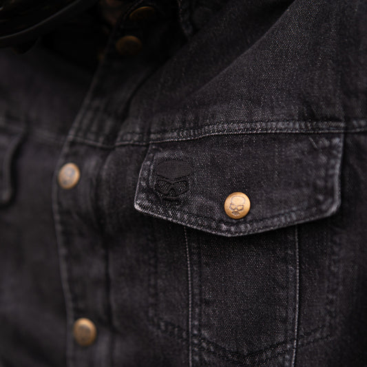 BOBHEAD Protective Shirt Black Morgan – Mótorhjólajakki með AAA vottun