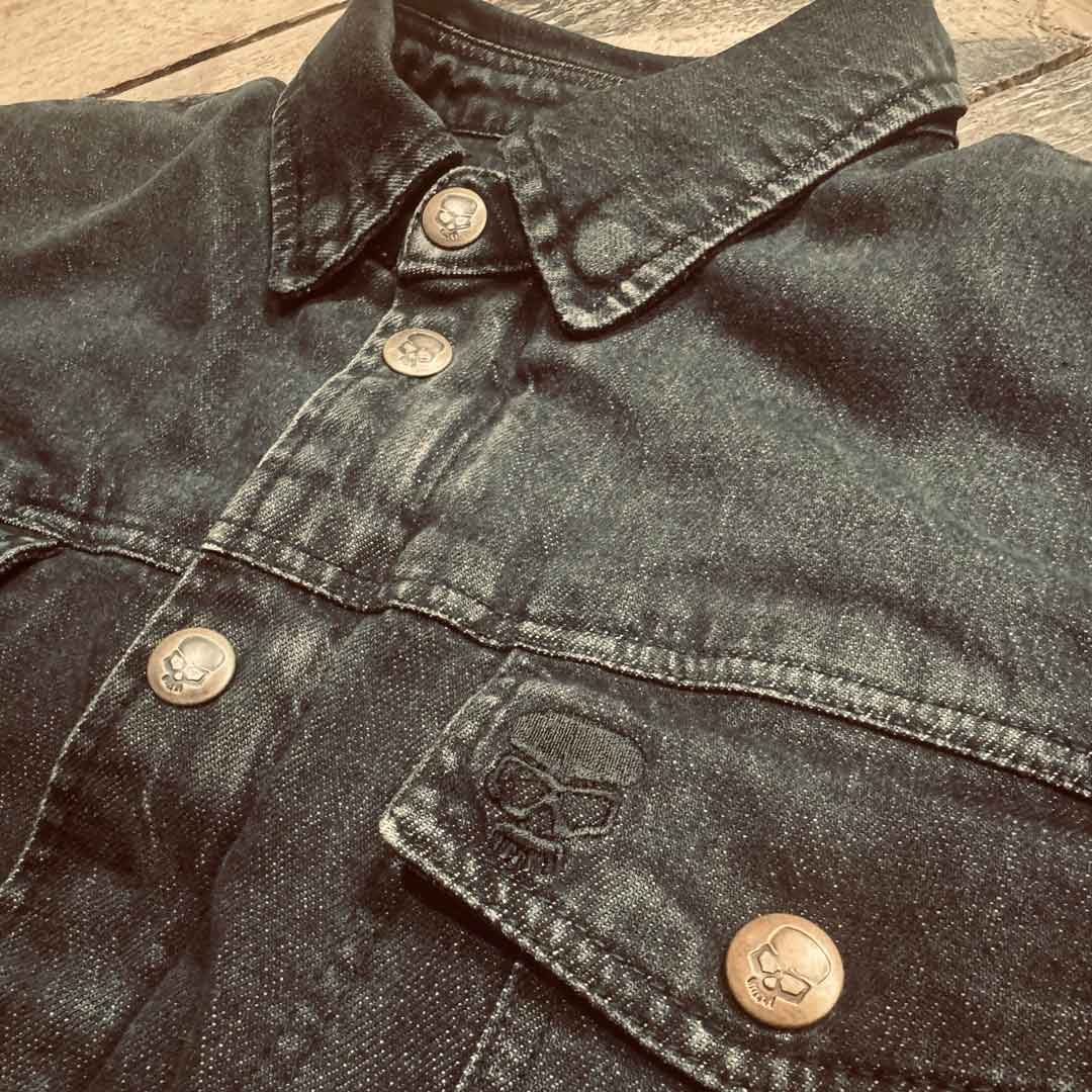 BOBHEAD Protective Shirt Black Morgan – Mótorhjólajakki með AAA vottun