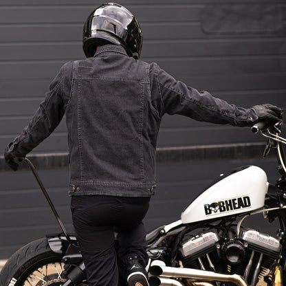 BOBHEAD Protective Shirt Black Morgan – Mótorhjólajakki með AAA vottun
