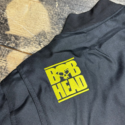 BOBHEAD Protective Bomber Jacket Black – Mótorhjóla jakki með AAA vottun