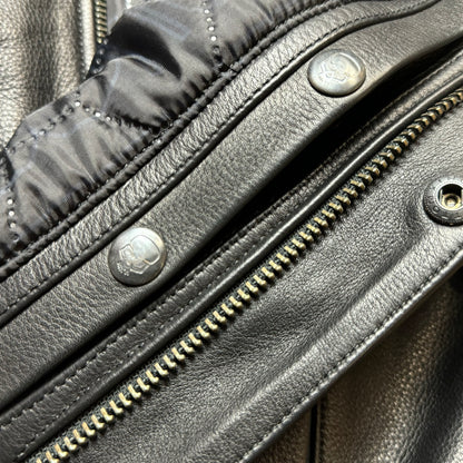 BOBHEAD Reaper Protective Honeycomb Cut Black – Leðurvesti með Class C vottun