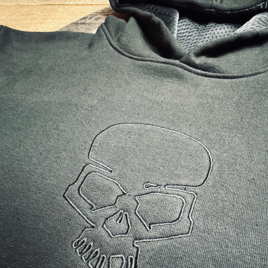 BOBHEAD Casual Reaper Hoodie Pullover Black – hettupeysa fyrir daglega notkun