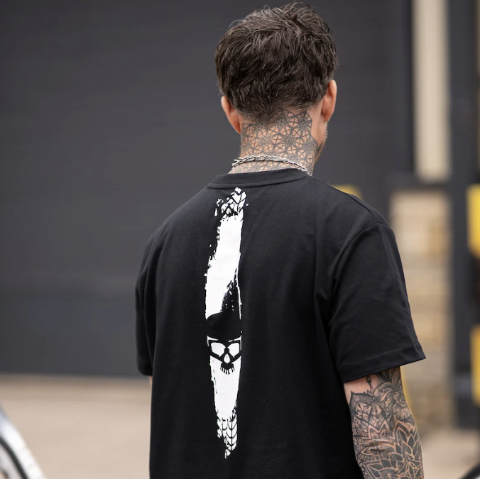 BOBHEAD Tech T-shirt – Burnout Black