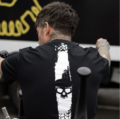 BOBHEAD Tech T-shirt – Burnout Black