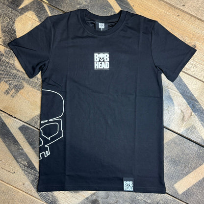 BOBHEAD Rascal Tech Tee Side Skull White