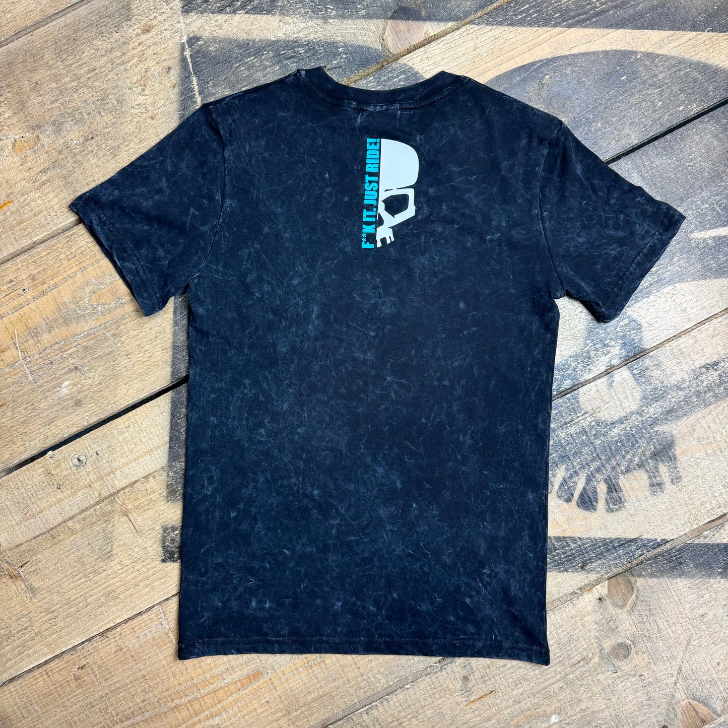 BOBHEAD Rascal Tech Tee aqua Skull