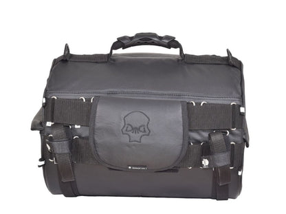 Deemeed TUBE Medium (25L) Leður – Hólklaga mótorhjólataska úr vatnsheldu ítölsku leðri