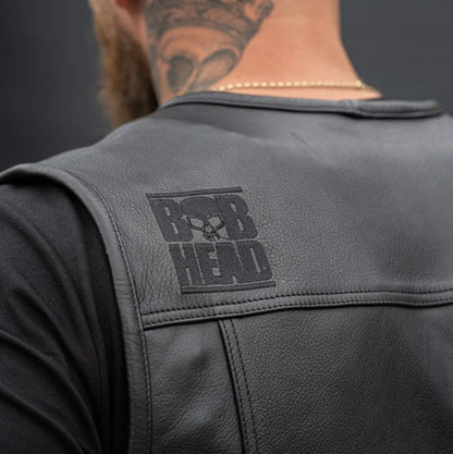 BOBHEAD Nomad Cut – Leður mótorhjólavesti