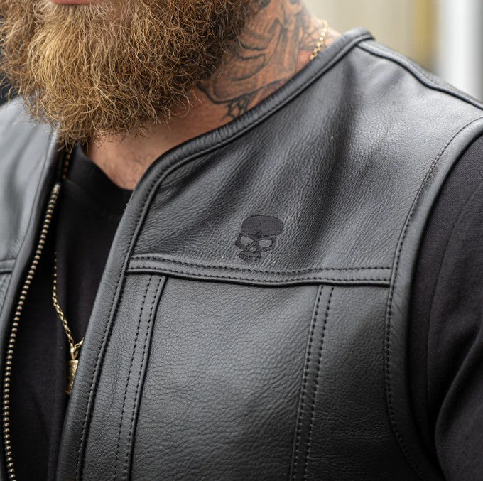 BOBHEAD Nomad Cut – Leður mótorhjólavesti